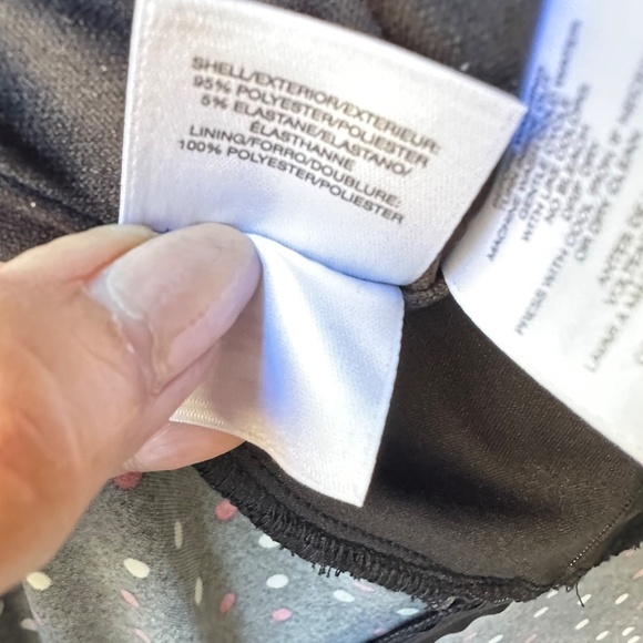 Women Beautiful Black/Red/White Polka Dot Dress Size 4. - Picture 12 of 12